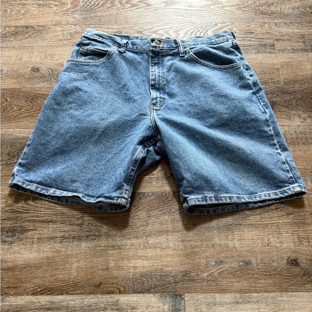 Wrangler Blue Jean Shorts Relaxed Fit